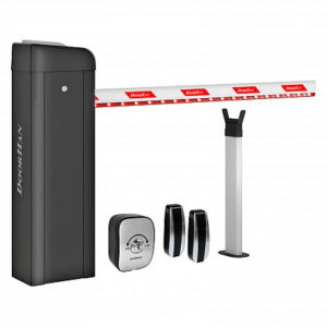 Комплект шлагбаума BR-PRO6000KIT, в составе стойка Barrier-PRO со встроенной сигнальной лампой и приемником, стрела BOOM-6, опора стрелы V-HOLDER, ключ-кнопка KEYSWITCH-N, фотоэлементы PHOTOCELL-N, пружина балансировочная BR11., BR-PRO6000KIT